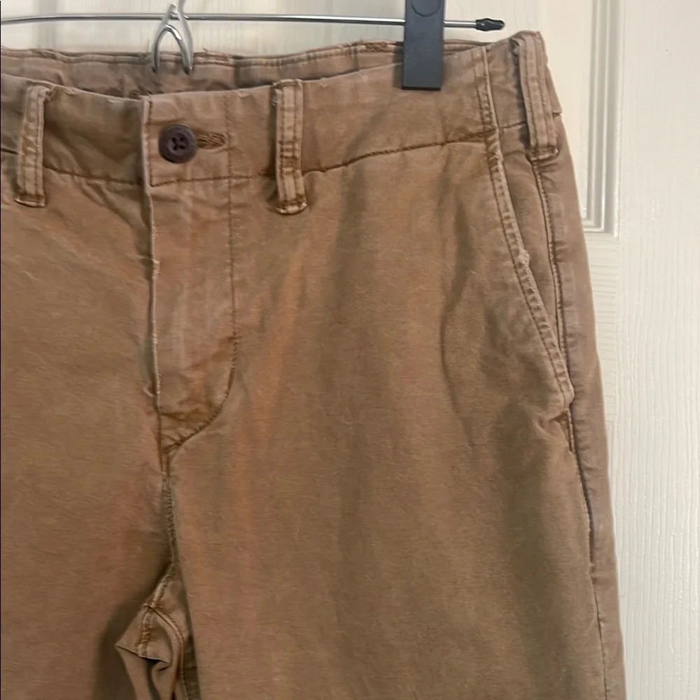 American Eagle Outfitters Tan Slim Flex Chinos Classic Straight-Leg 29 X 32 - Picture 6 of 13